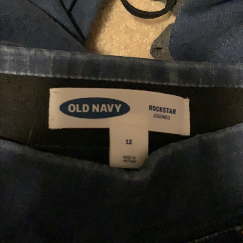Old navy  Rockstar Jeggings worn 1 time